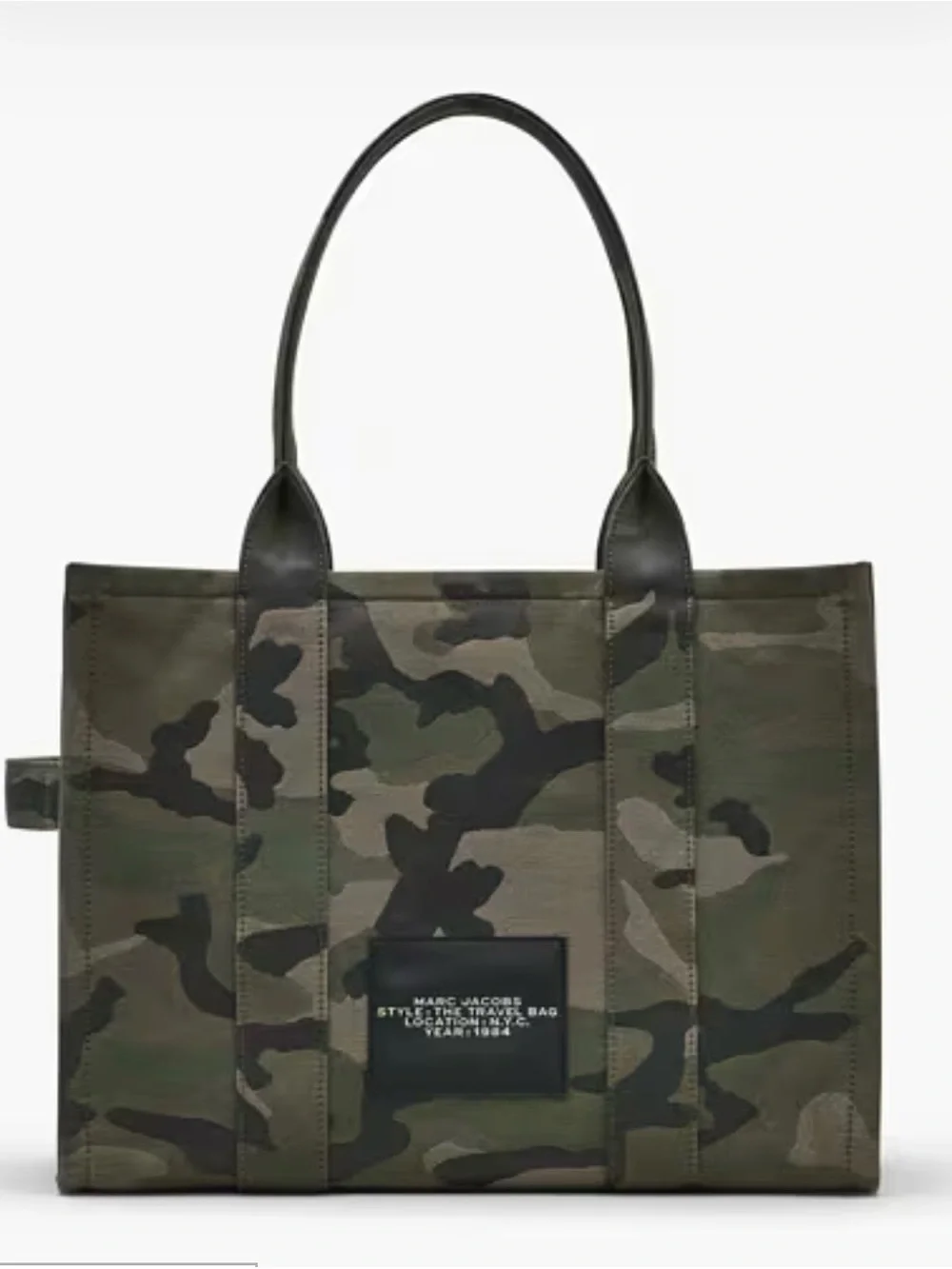 Marc Jacobs Women’s The Camo Jacquard Large Tote Bag